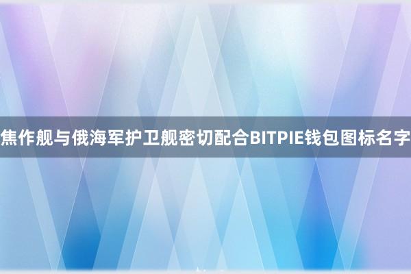 焦作舰与俄海军护卫舰密切配合BITPIE钱包图标名字