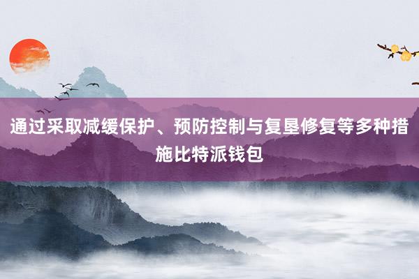 通过采取减缓保护、预防控制与复垦修复等多种措施比特派钱包