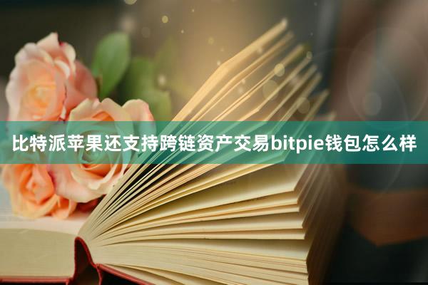 比特派苹果还支持跨链资产交易bitpie钱包怎么样