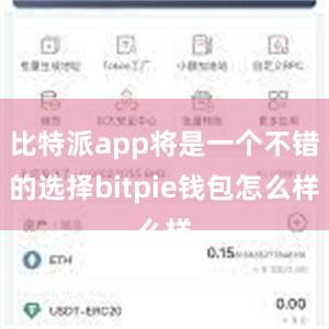 比特派app将是一个不错的选择bitpie钱包怎么样