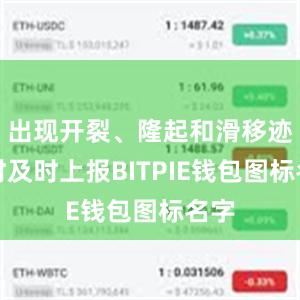 出现开裂、隆起和滑移迹象时及时上报BITPIE钱包图标名字